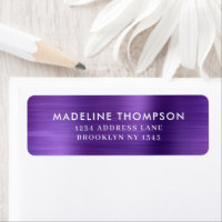 Minimaal gepenseerde metalen Paarse Violet