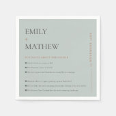 MINIMAAL GRAY GREEN TYPOGRAPHY FUN FACES SERVET (Voorkant)