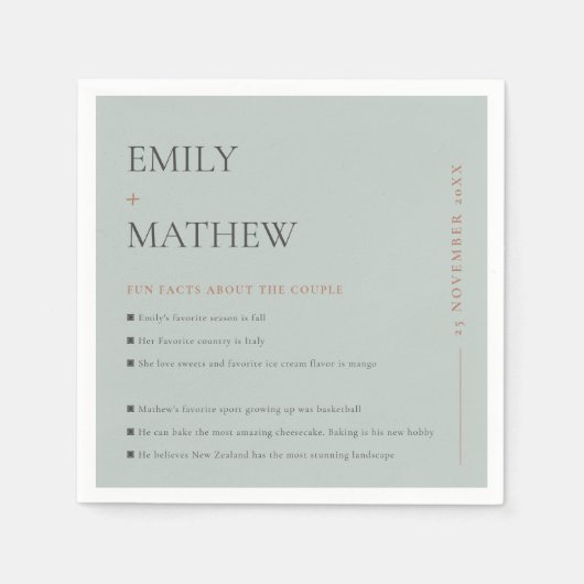 MINIMAAL GRAY GREEN TYPOGRAPHY FUN FACES SERVET (Voorkant)