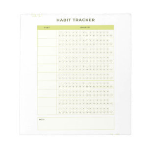 Minimaal groen dagelijks checklist planner ontwerp notitieblok