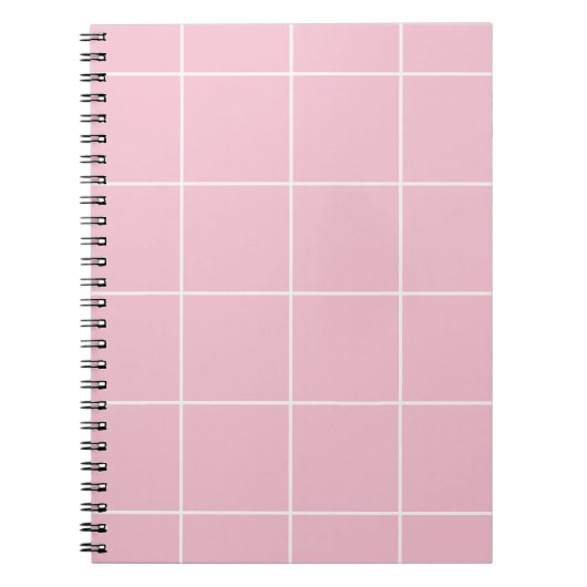 Minimaal kleur raster controlepatroon notitieboek (Voorkant)
