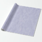 Minimaal lichtlavender lila patroon modern cadeaupapier (Uitgerold)