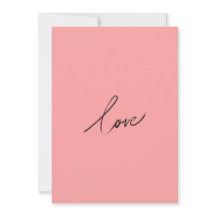Minimaal Liefdesschrift — Blush Roze Modern