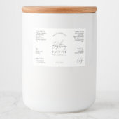 Minimaal Logo 2 OZ druppelflesje Waterdicht Etiket (Voorkant)