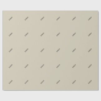 Minimaal luxe professioneel inpakpapier