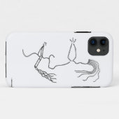 MINIMAAL MAN Case-Mate iPhone CASE (Achterkant (horizontaal))