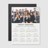 Minimaal modern | 2019 Bedrijfsfoto Kalender (Voorkant / Achterkant)