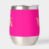 Minimaal Modern Monogram Hot Pink (Links)