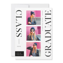 Minimaal modern stijlvol | Multi Photo-Afstuderen