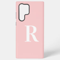 Minimaal Monogram Modern Roze