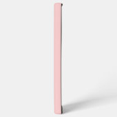 Minimaal Monogram Modern Roze Samsung Galaxy Hoesje (Linkerkant)