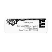 Minimaal nieuw label voor thuisgebruik (Voorkant)