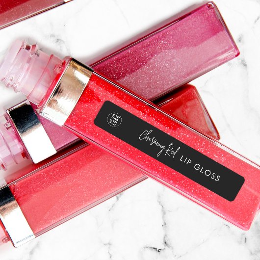 Minimaal productlabel voor bewerkbare kleuren labels