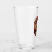 Minimaal retro-embleem in het natuurpark van de wi glas (Rechts)