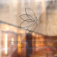 Minimaal, Schoonheid, Logo, Bedrijfsnaam Branding