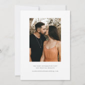 Minimaal script foto save the date (Achterkant)