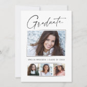 Minimaal uniek Afstudeerder voor Calligrafie-inkt  Aankondiging (Voorkant)