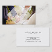 Minimaal Visitekaartje fotograaf (Voorkant / Achterkant)