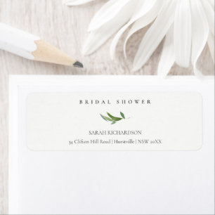 Minimaal Vrijgezellenfeest Foliage Greenery Addres Etiket