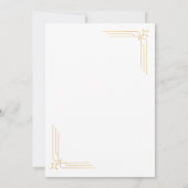 Minimal 50 and Fabulous 50th Birthday Invitation (Dos)