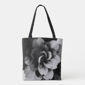 Minimal Abstract Floral Tote Bag (Dos)