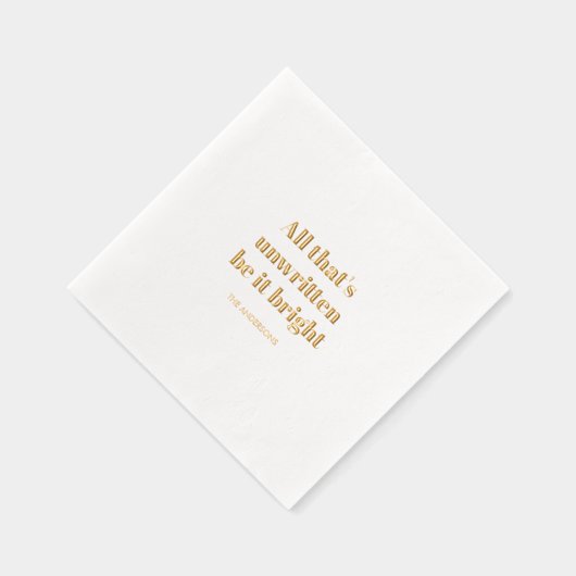 Minimal All That’s Unwritten Be It Bright (Droite)