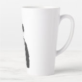 Minimal Anime Boy Latte Mug (Droite)