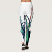 Minimal Art laat Leggings (Achterkant)