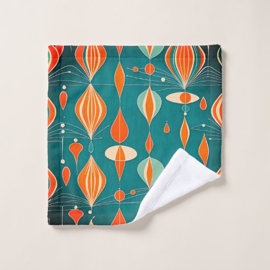 Minimal Atomic Drops Design (Gant de toilette)