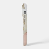 Minimal Beige Botanical Abstract with Soft Organic (Côté gauche)