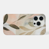 Minimal Beige Botanical Abstract with Soft Organic (Verso Horizontal)