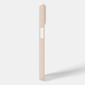 Minimal Beige Script 3 Photo Collage Case-Mate iPhone Case (Achterkant / Rechts)