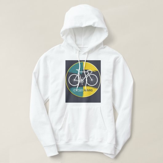 Minimal Bicycle Illustration –  Hoodie (Design voorkant)