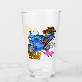 Minimal Bike Art Graphic Glas