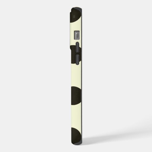 Minimal Black Polka Dot Pattern (Côté gauche)