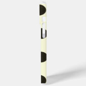 Minimal Black Polka Dot Pattern Case-Mate iPhone Case (Achterkant / Links)