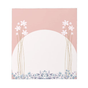 Minimal Bloom Notes-Collectie Notitieblok