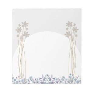 Minimal Bloom Notes-Collectie Notitieblok