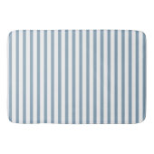 Minimal Blue Stripes Modern Pattern Design Badmat (Voorkant)