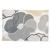 Minimal Botanicals, Neutral Beige & Ivory Pattern Kussensloop (Achterkant)