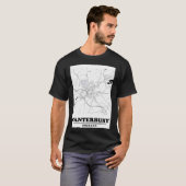 Minimal Canterbury Map T-shirt (Voorkant volledig)