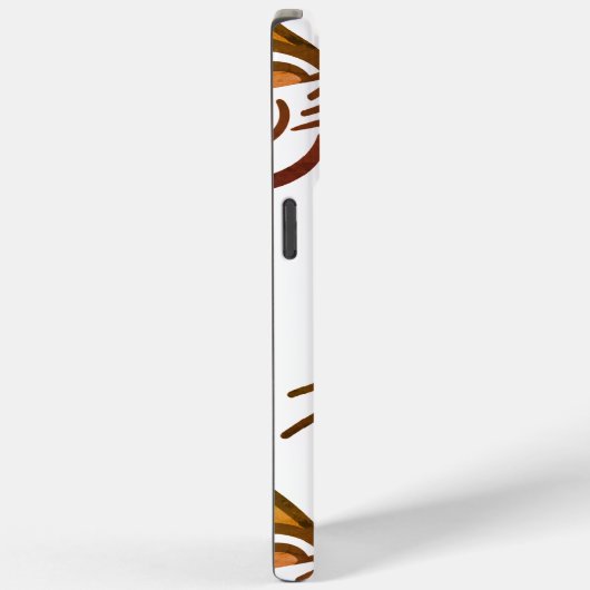 Minimal Cat design iPhone / iPad case (Achterkant / Rechts)