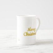 Minimal Christmas Mug | Line Art Tree | KaliraArts (Devant droit)