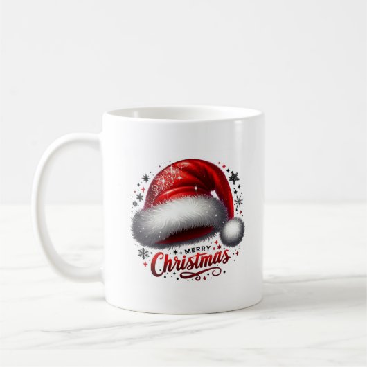 Minimal Christmas Mug | Line Art Tree | KaliraArts (Gauche)