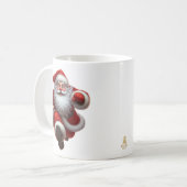 Minimal Christmas Mug | Line Art Tree | KaliraArts (Devant gauche)