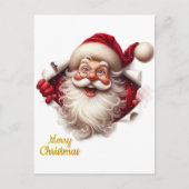 Minimal Christmas Postcard | Line Art Tree | Kalir Briefkaart (Voorkant)