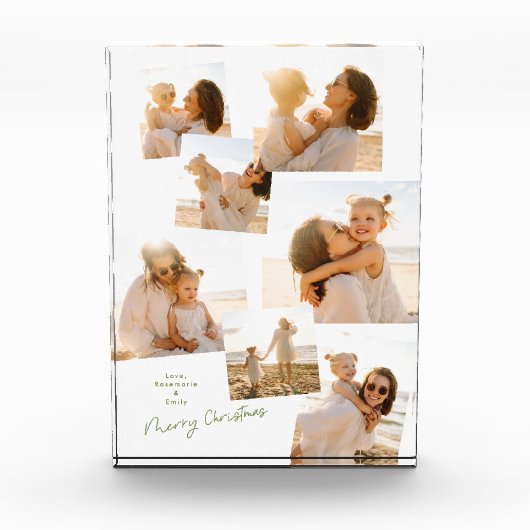 Minimal Collage Christmas Multi 8 album Fotoblokken (Voorkant)