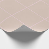 Minimal Color Grid Check Pattern Cadeaupapier (Hoek)