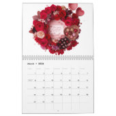 Minimal Couple Silhouette Romantic Valentines 2026 Kalender (Mar 2026)