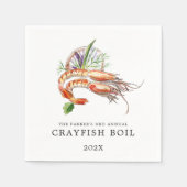 Minimal Crawfish Boil | Servet (Voorkant)